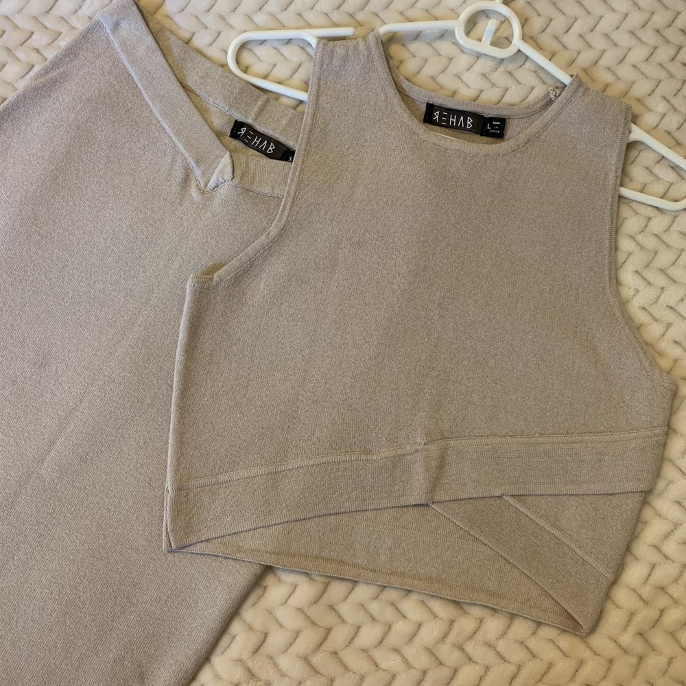 Rehab Two Piece Skirt Set